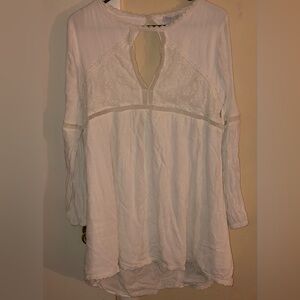 Patrons of Peace medium white dress